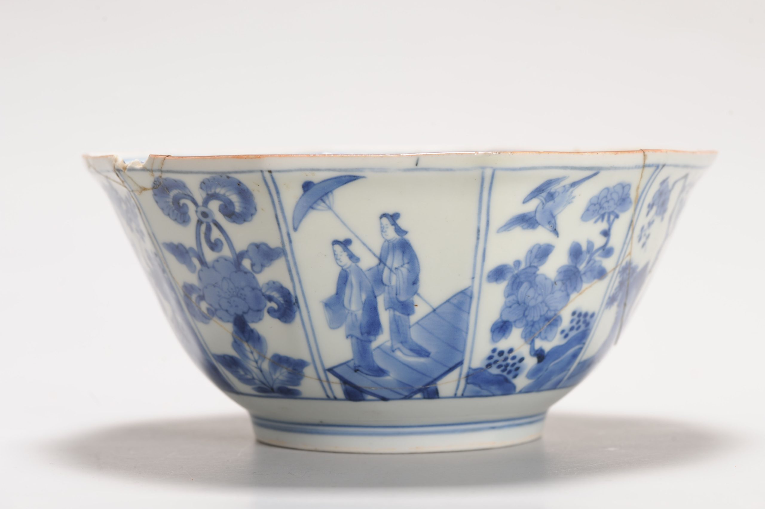0453 A nice 1680 Top quality painted japanese Kakiemon Bowl Edo Period Nangawara