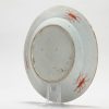 1303 Redecorated Qianlong Plate with overglaze European Decoration of Fishes - Image 7
