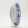 1316 Very Good Kangxi Dish With a Garden Scene and a Incense Burner marked Base - Image 6