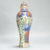 1356 Antique 17th C Chinese Kangxi Lidded Vase. Redecorated in Europe. Most Likely in the UK around 1780-1830 - Image 12