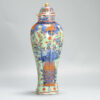 1356 Antique 17th C Chinese Kangxi Lidded Vase. Redecorated in Europe. Most Likely in the UK around 1780-1830 - Image 11