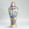 1356 Antique 17th C Chinese Kangxi Lidded Vase. Redecorated in Europe. Most Likely in the UK around 1780-1830 - Image 10