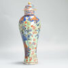 1356 Antique 17th C Chinese Kangxi Lidded Vase. Redecorated in Europe. Most Likely in the UK around 1780-1830 - Image 8