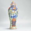 1356 Antique 17th C Chinese Kangxi Lidded Vase. Redecorated in Europe. Most Likely in the UK around 1780-1830 - Image 5
