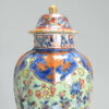 1356 Antique 17th C Chinese Kangxi Lidded Vase. Redecorated in Europe. Most Likely in the UK around 1780-1830 - Image 3