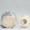 1356 Antique 17th C Chinese Kangxi Lidded Vase. Redecorated in Europe. Most Likely in the UK around 1780-1830 - Image 14