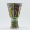 1344 Antique Ca 1700 Kangxi Stemcup. Redecorated in the UK around 1780-1820 - Image 5