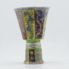 1344 Antique Ca 1700 Kangxi Stemcup. Redecorated in the UK around 1780-1820 - Image 9