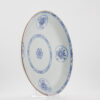 1337 Lovely cobalt blue plate with Roundels. Often used for Amsterdam Bont 1720-1730 - Image 13