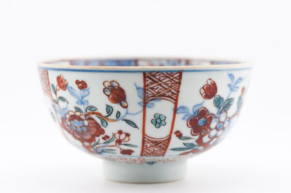 1334 Chinese Amsterdam Bont Bowl. Underglaze Blue Overdecorated - Image 6