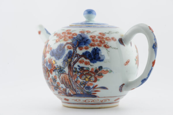 1360 Antique Ca 1710-1730 Teapot. Redecorated in Holland. Amsterdam Bont - Image 15