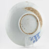 1361 Lovely Late Ming Blue and White Dish with a very interesting Ko-Akae addition - Image 10