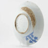 1361 Lovely Late Ming Blue and White Dish with a very interesting Ko-Akae addition - Image 8