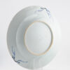 1363 Antique Chinese 1720-1740 Plate. Decorated in Underglaze Blue and Overglaze Colors - Image 10