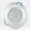 1363 Antique Chinese 1720-1740 Plate. Decorated in Underglaze Blue and Overglaze Colors - Image 9