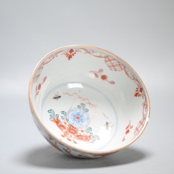 1446 Antique Ca 1720-1740 Blue and White Chinese Bowl Redecorated in Holland. Amsterdam Bont - Image 17