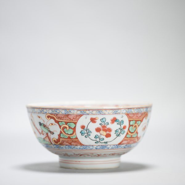 1446 Antique Ca 1720-1740 Blue and White Chinese Bowl Redecorated in Holland. Amsterdam Bont - Image 12