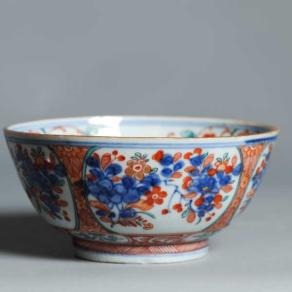 1445 Antique Ca 1700-1730 Blue and White Chinese Bowl Redecorated in Holland. Amsterdam Bont - Image 7