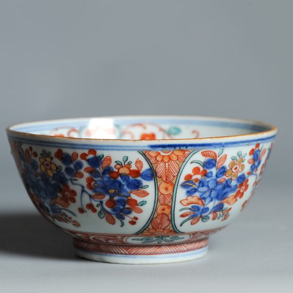1445 Antique Ca 1700-1730 Blue and White Chinese Bowl Redecorated in Holland. Amsterdam Bont - Image 6