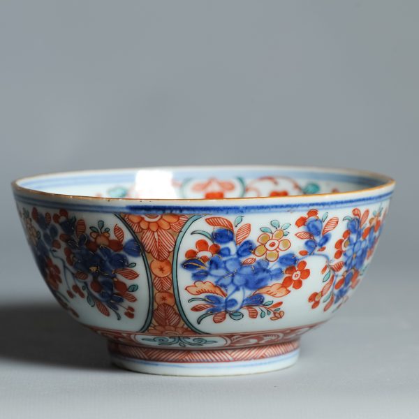 1445 Antique Ca 1700-1730 Blue and White Chinese Bowl Redecorated in Holland. Amsterdam Bont - Image 5
