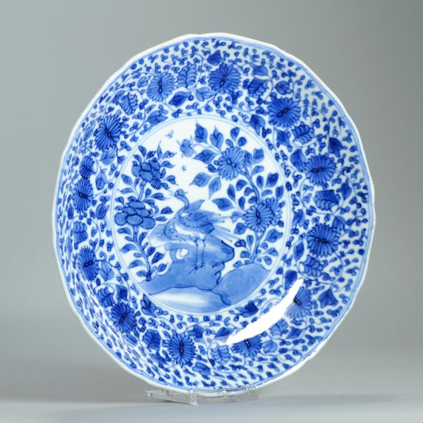 1453 Antique Chinese Porcelain Plate with Kakiemon Decoration - Kangxi Period - Image 3