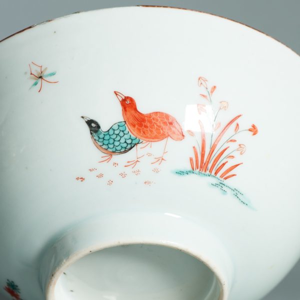 1465 Antique Chinese Kangxi Bowl with Dutch Decoration in Kakiemon Style - Image 12