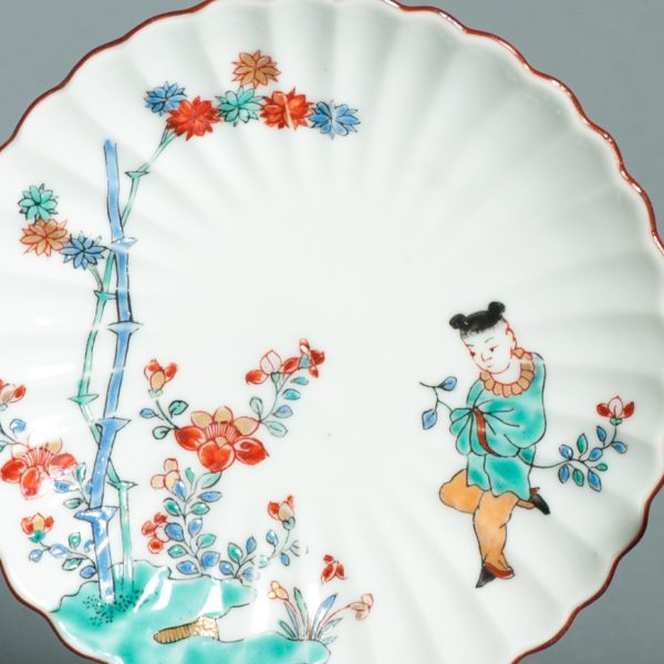 1466 Antique Japanese Kakiemon TeaBowl and Saucer. Best Ever - Image 10