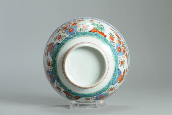 1474 Antique Chinese Kangxi/Yongzheng with Dutch Decoration on a blue and white - Image 7