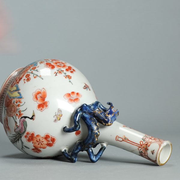 1494 A rare Chinese Porcelain Kangxi Vase with a Kakiemon Amsterdam Bont Decoration - Image 17