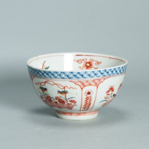 1502 Antique Chinese Bowl with Imari Decoration of Birds Amsterdam Bont