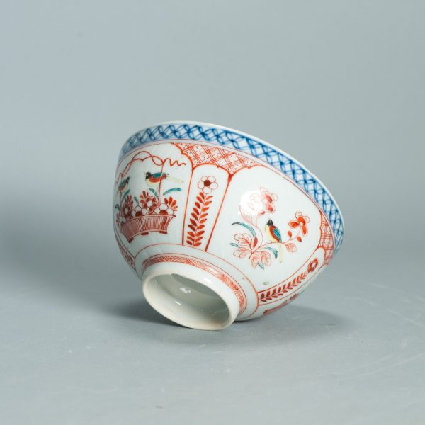 1502 Antique Chinese Bowl with Imari Decoration of Birds Amsterdam Bont - Image 9