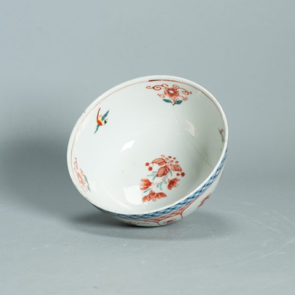1502 Antique Chinese Bowl with Imari Decoration of Birds Amsterdam Bont - Image 8