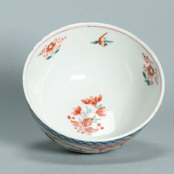 1502 Antique Chinese Bowl with Imari Decoration of Birds Amsterdam Bont - Image 6