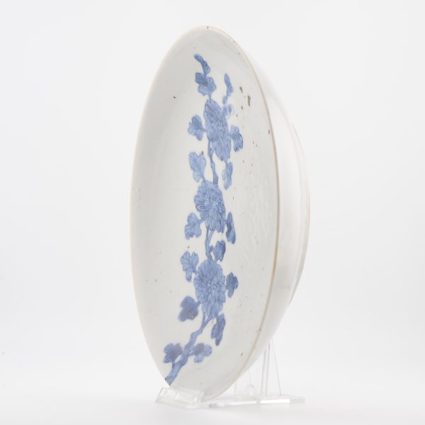1481 Antique Ming Period FLoral Dish With Anhua Decoration Kosometsuke Chinese China - Image 16