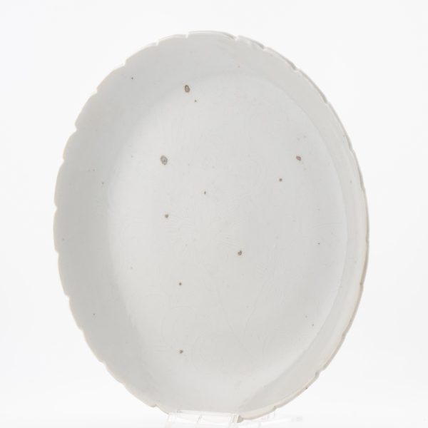 1482 Antique Ming Period FLoral Dish With Anhua Decoration Kosometsuke Chinese China - Image 14