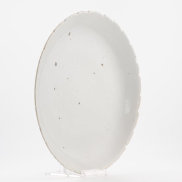 1482 Antique Ming Period FLoral Dish With Anhua Decoration Kosometsuke Chinese China - Image 4