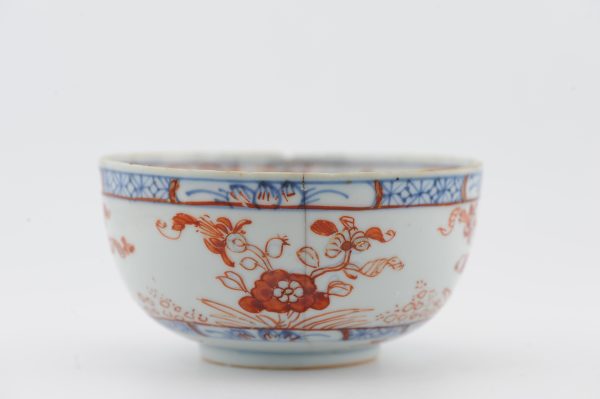 1488 Antique Chinese Bowl with Imari Decoration of Flowers Amsterdam Bont - Image 15