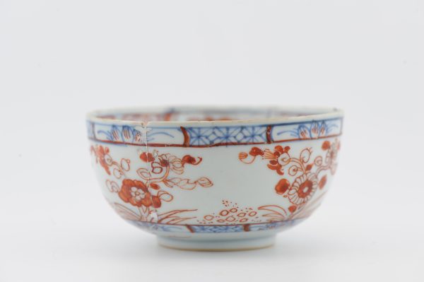 1488 Antique Chinese Bowl with Imari Decoration of Flowers Amsterdam Bont - Image 10