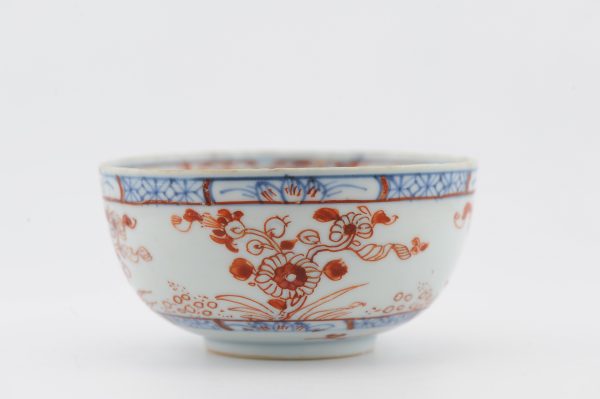 1488 Antique Chinese Bowl with Imari Decoration of Flowers Amsterdam Bont - Image 9