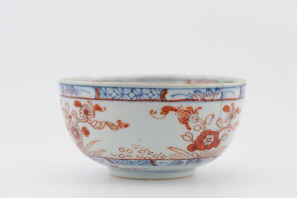 1488 Antique Chinese Bowl with Imari Decoration of Flowers Amsterdam Bont - Image 8