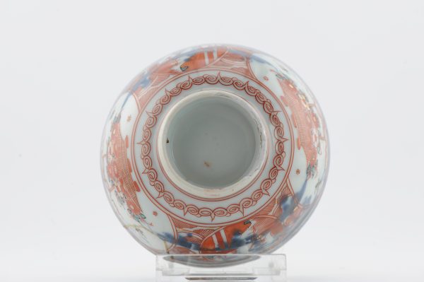 1489 Antique Chinese Bowl with Imari Decoration of Flowers and Landscape Amsterdam Bont (Copy) - Image 15
