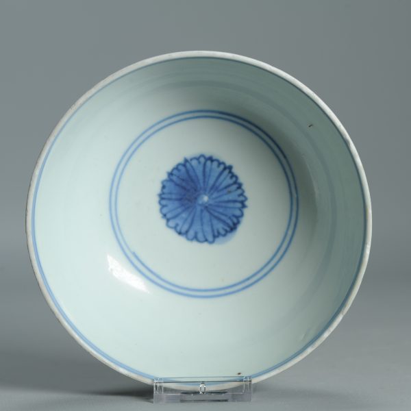 1516 Antique Chinese Porcelain Blue and white Bowl Yongzheng Period - Image 4