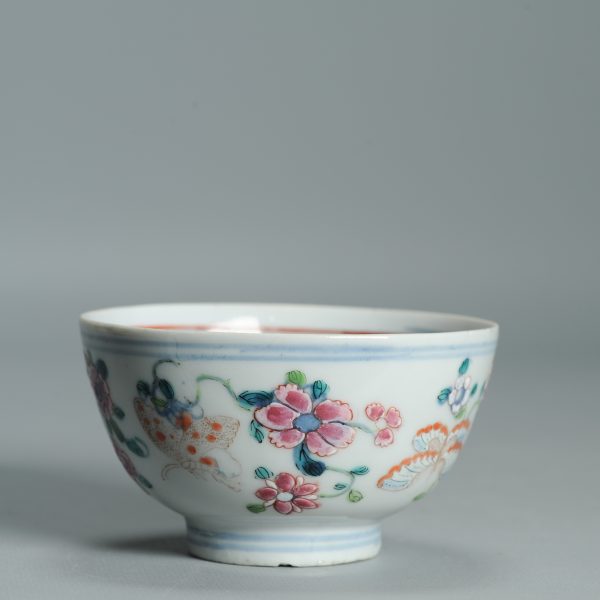 1520 Antique Kangxi Chinese Dehua Porcelain Blue and white Bowl with full European Redecoration - Image 15