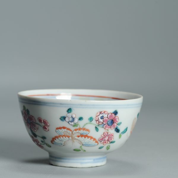 1520 Antique Kangxi Chinese Dehua Porcelain Blue and white Bowl with full European Redecoration - Image 13