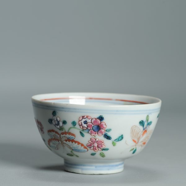 1520 Antique Kangxi Chinese Dehua Porcelain Blue and white Bowl with full European Redecoration - Image 12