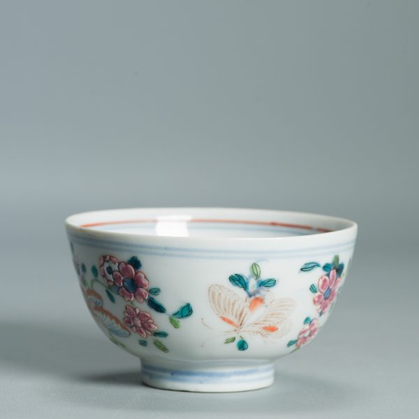 1520 Antique Kangxi Chinese Dehua Porcelain Blue and white Bowl with full European Redecoration - Image 11