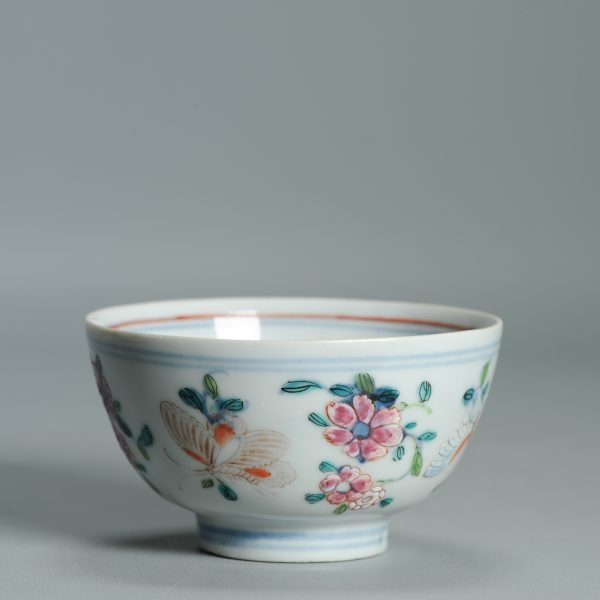 1520 Antique Kangxi Chinese Dehua Porcelain Blue and white Bowl with full European Redecoration - Image 10