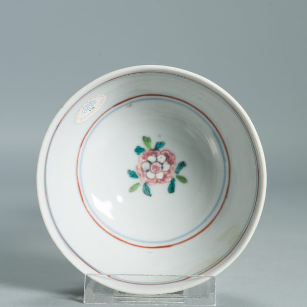 1520 Antique Kangxi Chinese Dehua Porcelain Blue and white Bowl with full European Redecoration - Image 5