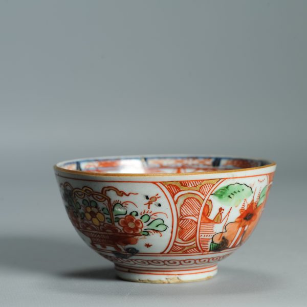 1521 Antique Chinese Porcelain Blue and white Bowl with Dutch Redecoration - Image 15