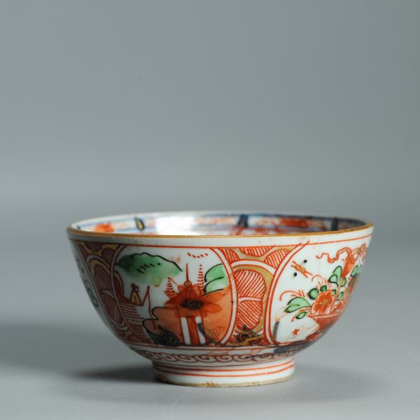 1521 Antique Chinese Porcelain Blue and white Bowl with Dutch Redecoration - Image 13